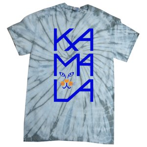 Kamala Harris Cat Funny 2024 President Tie-Dye T-Shirt