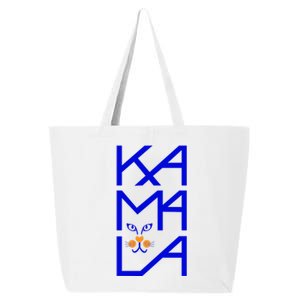 Kamala Harris Cat Funny 2024 President 25L Jumbo Tote