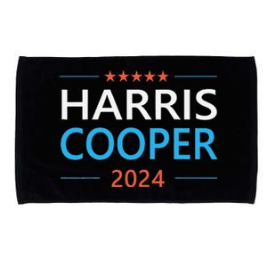 Kamala Harris Cooper 2024 For President Democrat Patriotic Microfiber Hand Towel