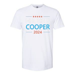 Kamala Harris Cooper 2024 For President Democrat Patriotic Softstyle CVC T-Shirt