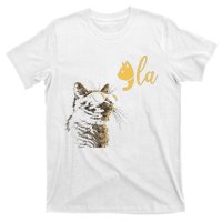 Kamala Harris Cat Lettering Alphabet Cat Lady T-Shirt