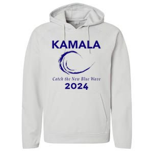 Kamala Harris Campaign 2024 Performance Fleece Hoodie