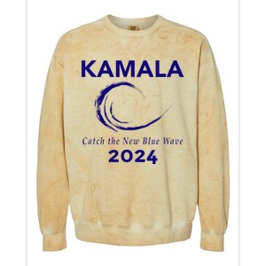 Kamala Harris Campaign 2024 Colorblast Crewneck Sweatshirt