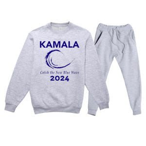 Kamala Harris Campaign 2024 Premium Crewneck Sweatsuit Set