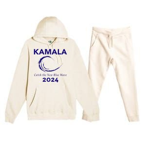 Kamala Harris Campaign 2024 Premium Hooded Sweatsuit Set