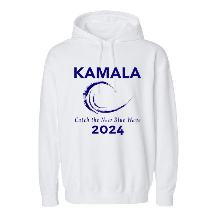 Kamala Harris Campaign 2024 Garment-Dyed Fleece Hoodie