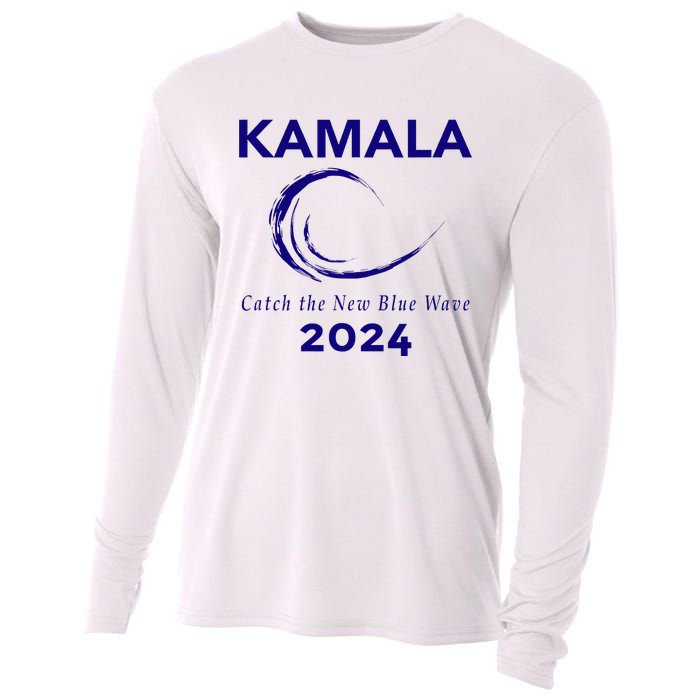 Kamala Harris Campaign 2024 Cooling Performance Long Sleeve Crew