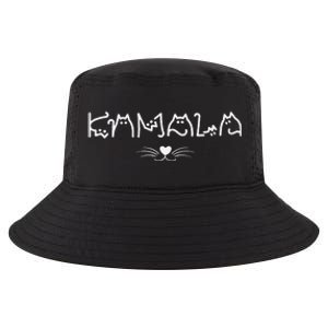 Kamala Harris Cat Lettering Positive Funny Cool Comfort Performance Bucket Hat