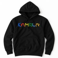 Kamala Harris Cat Lettering Funny Cat Ladies For Kamala Gift Hoodie