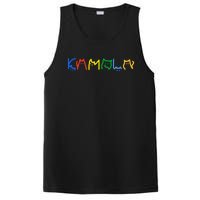 Kamala Harris Cat Lettering Funny Cat Ladies For Kamala Gift PosiCharge Competitor Tank