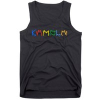 Kamala Harris Cat Lettering Funny Cat Ladies For Kamala Gift Tank Top