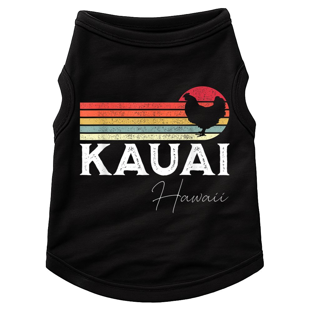 Kauai Hawaii Chicken Lover Souvenir Doggie Tank