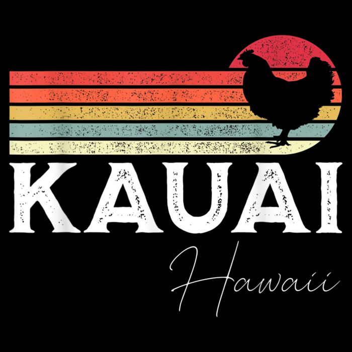 Kauai Hawaii Chicken Lover Souvenir Doggie Tank
