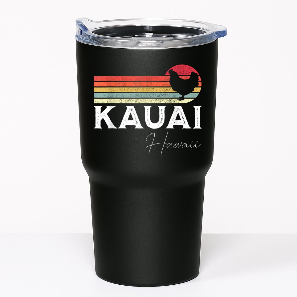 Kauai Hawaii Chicken Lover Souvenir Tumbler