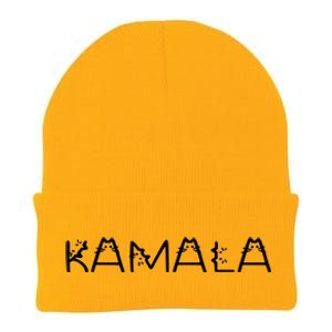 Kamala Harris Cat Lettering Positive Knit Cap Winter Beanie