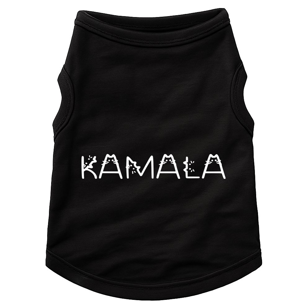 Kamala Harris Cat Lettering Positive Doggie Tank