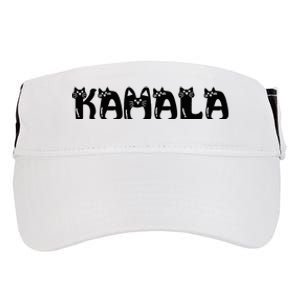 Kamala Harris Cat Lettering Positive Funny 2024 Adult Drive Performance Visor