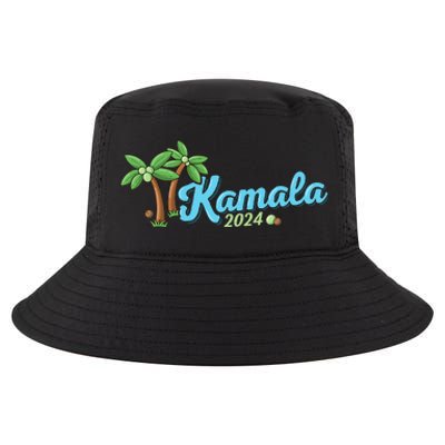 Kamala Harris Coconut Tree 2024 Democrat For President Cool Comfort Performance Bucket Hat