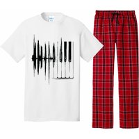 Keyboard Heartbeat Cool Piano And Organ Player Novelty Item Pajama Set