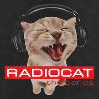 Kitten Headphones Cat Tech House Music Funny Cat Lover Adult Drive Performance Visor