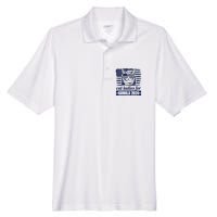 Kamala Harris Cat Lady 2024 Feminine Women Voting Funny Men's Origin Performance Pique Polo