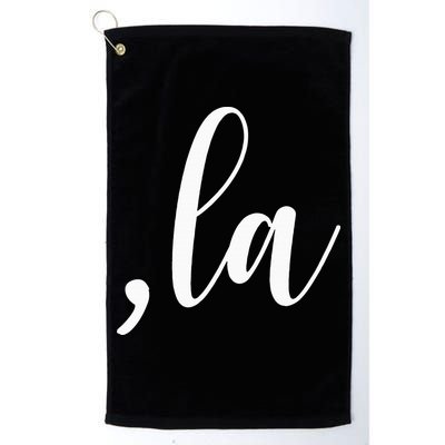 Kamala Harris Comma La Golf Towel