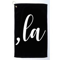 Kamala Harris Comma La Golf Towel