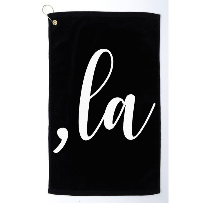 Kamala Harris Comma La Golf Towel