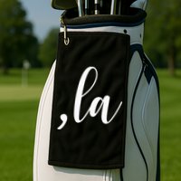 Kamala Harris Comma La Golf Towel
