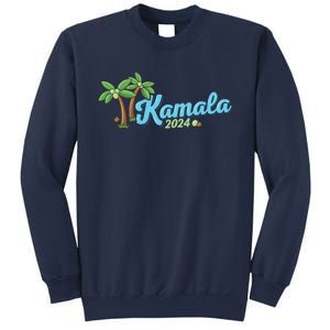 Kamala Harris Coconut Tree 2024 Democrat For President Sweatshirt