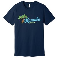 Kamala Harris Coconut Tree 2024 Democrat For President Premium T-Shirt