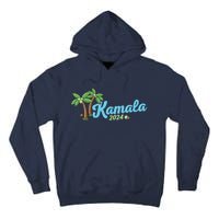 Kamala Harris Coconut Tree 2024 Democrat For President Tall Hoodie