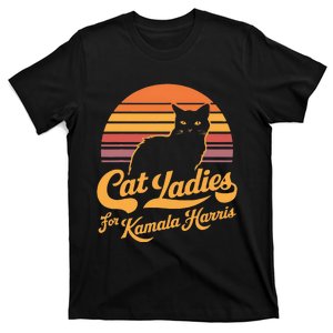 Kamala Harris Cat Lady T-Shirt