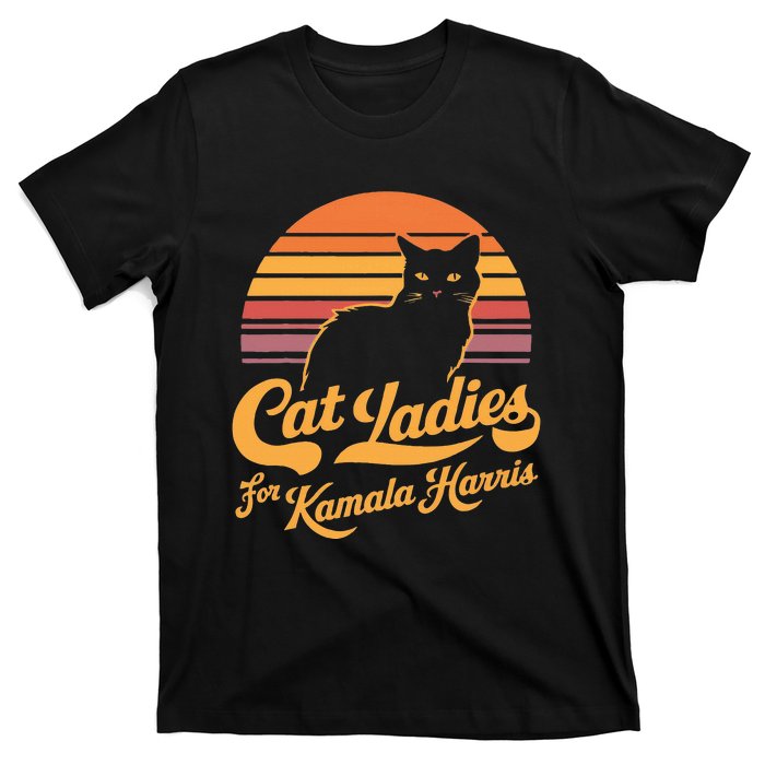 Kamala Harris Cat Lady T-Shirt