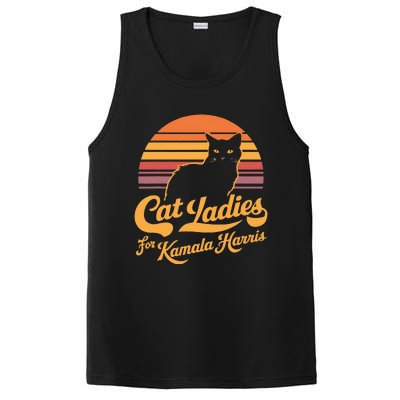 Kamala Harris Cat Lady PosiCharge Competitor Tank