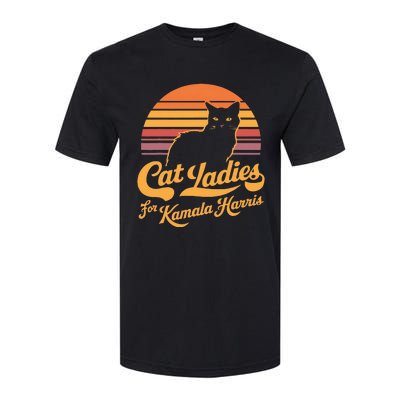 Kamala Harris Cat Lady Softstyle CVC T-Shirt