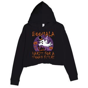 Kamala Halloween Costume For Trump Supporter 2024 Crop Fleece Hoodie