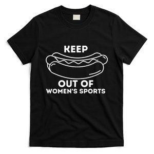 Keep Hot Dogs Out Of Sports Trump Supporters T-Shirt