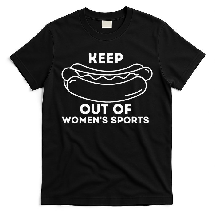 Keep Hot Dogs Out Of Sports Trump Supporters T-Shirt