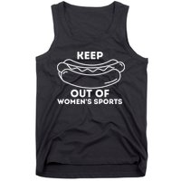 Keep Hot Dogs Out Of Sports Trump Supporters Tank Top