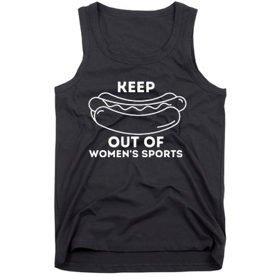 Keep Hot Dogs Out Of Sports Trump Supporters Tank Top