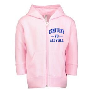 Kenucky Hrowback Design Toddler Zip Fleece Hoodie