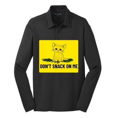 Kamala Harris DonT Snack On Me Silk Touch Performance Long Sleeve Polo