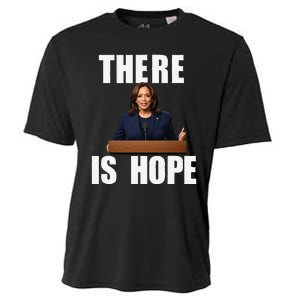 Kamala Harris Design There Is Hope Quote 2024. Cooling Performance Crew T-Shirt