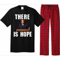 Kamala Harris Design There Is Hope Quote 2024. Pajama Set