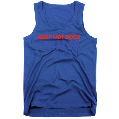 Keep Hot Dogs $1 50 Cute Gift Tank Top