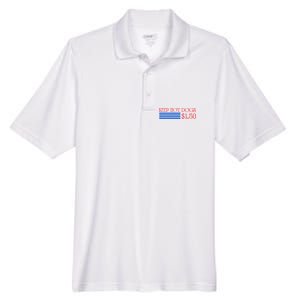 Keep Hot Dogs At 1.50 Dollars Men's Origin Performance Pique Polo