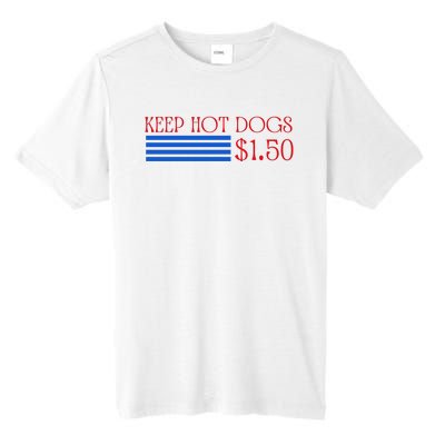 Keep Hot Dogs At 1.50 Dollars Tall Fusion ChromaSoft Performance T-Shirt