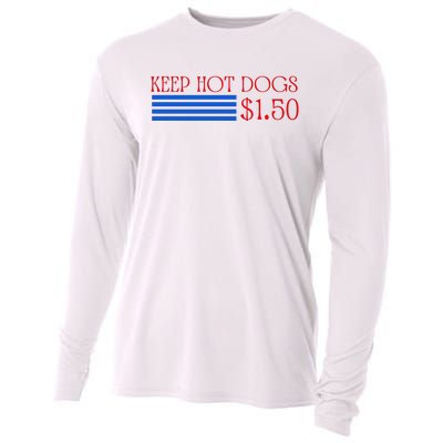 Keep Hot Dogs At 1.50 Dollars Cooling Performance Long Sleeve Crew