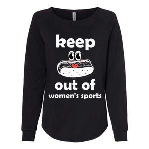 Keep Hot Dogs Out Of Sports Trump Fans Womens California Wash Sweatshirt